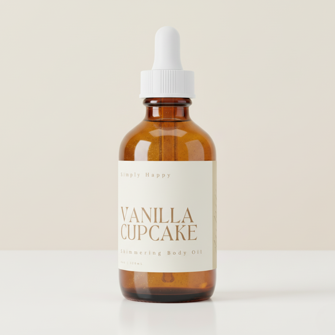 Vanilla Cupcake | Shimmering Body Oil