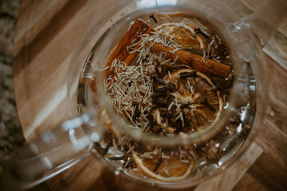 Christmas Simmer Pot Mix - Glass Jar