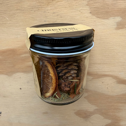 Christmas Simmer Pot Mix - Glass Jar